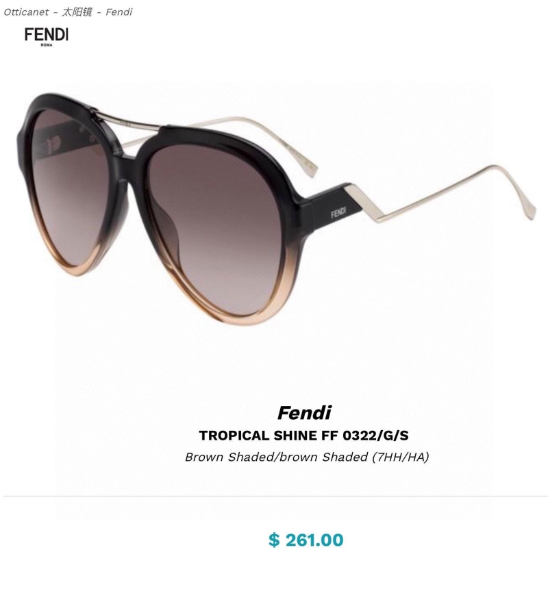 Fendi Sunglasses